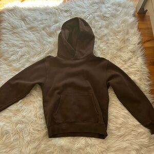 TNA brown perfect fit hoodie